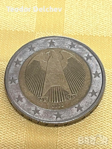 2 евро Германия 2002.