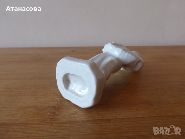 Порцеланова фигура "Момче с хармоника" 1970 г статуетка, снимка 8 - Статуетки - 43781471