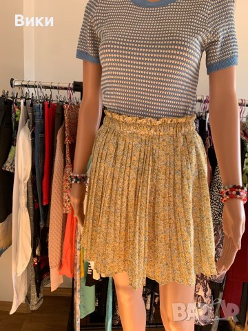 Много красива жълта пола, снимка 4 - Поли - 40567891