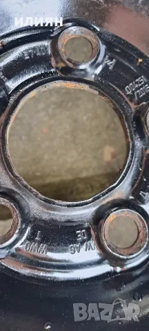 3бр железни джанти 15цола 5х100 за vw Polo, seat  ibiza , снимка 5 - Гуми и джанти - 47926020