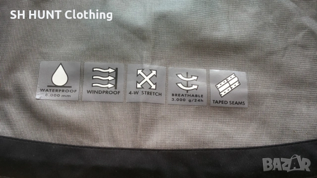 Revolution Race Silence ProShell Jacket размер 52 / L яке водонепромокаемо - 1873, снимка 15 - Якета - 53099788