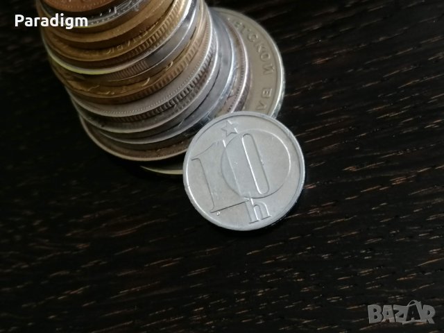 Монета - Чехословакия - 10 халера | 1976г.