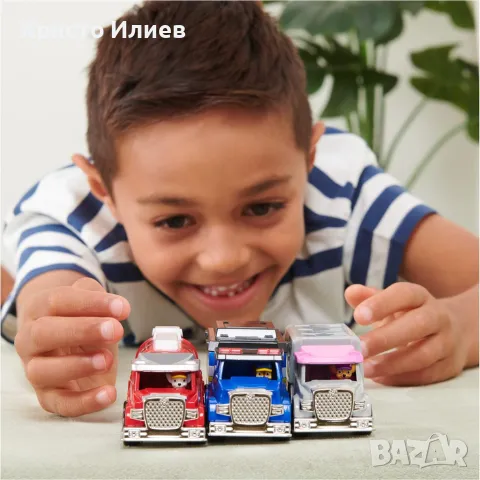 Paw Patrol мателни камиони 3бр Маршал Чейс Скай 1:55 Пес Патрул, снимка 7 - Коли, камиони, мотори, писти - 48891803