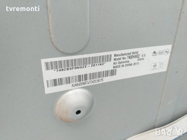 T-CON T370HW02 VE CTRL BD/ 37T04-C0J  Samsung LE37B650T2W, снимка 3 - Части и Платки - 34730415