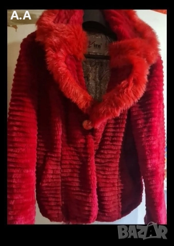 Топло еко палто 