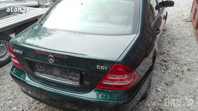Mercedes-Benz C 200 CDI ударен , снимка 4 - Автомобили и джипове - 27531878
