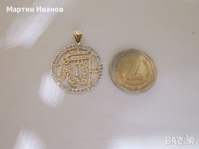 Златен медальон машаала , снимка 7 - Колиета, медальони, синджири - 37433680