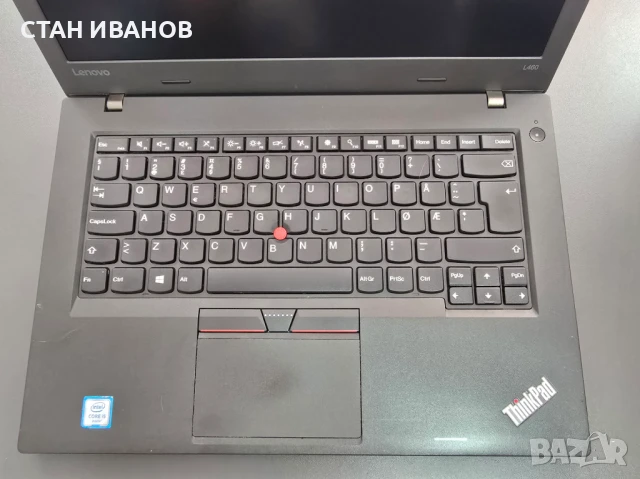 Лаптоп Lenovo ThinkPad L460, 14", 8GB ram, 120GB 2.5 Inch SSD, снимка 6 - Лаптопи за работа - 50643678