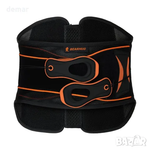 Поддържащ колан за гръб Bearhug - Регулируема лумбална скоба за гръб