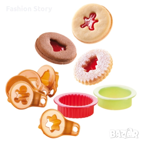 Комплект форми за сладки 8 броя, коледни, снимка 5 - Форми - 51540974