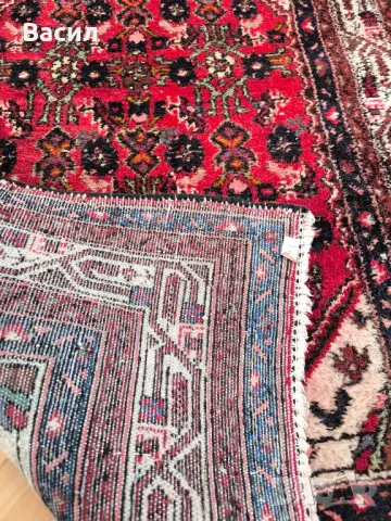 ръчно плетен ориенталски килим, снимка 5 - Килими - 49798774