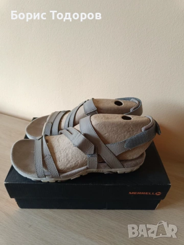 Сандали летни обувки женски Merrell сиви