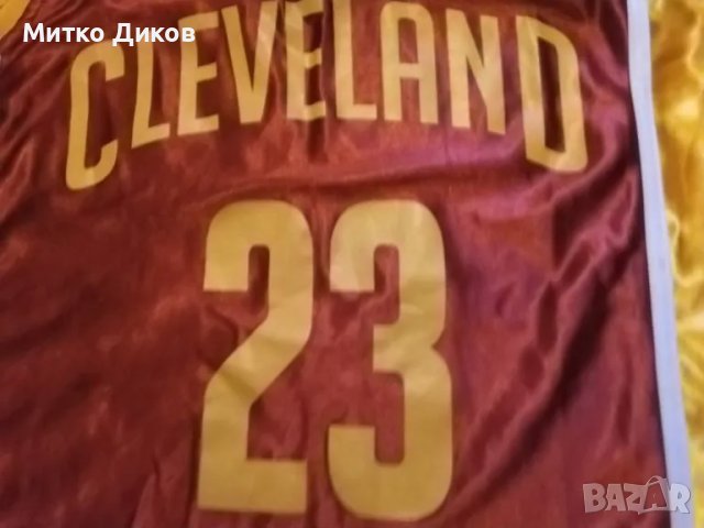 Баскетболна тениска на Кливланд НБА №23 Леброн Джеймс размер С, снимка 3 - Баскетбол - 49441727