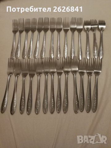 Вилици 18,5 см - модел цвете , снимка 1