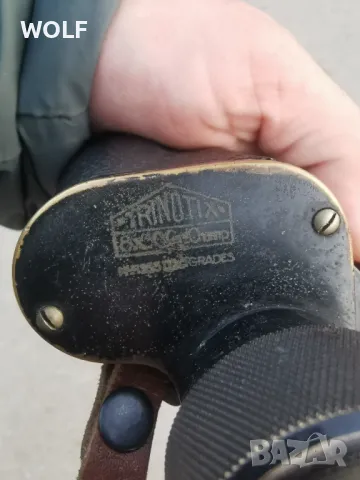 Ww2 HUET PARIS Trinotix бинокъл 1935г със скала военен, снимка 11 - Антикварни и старинни предмети - 48436870