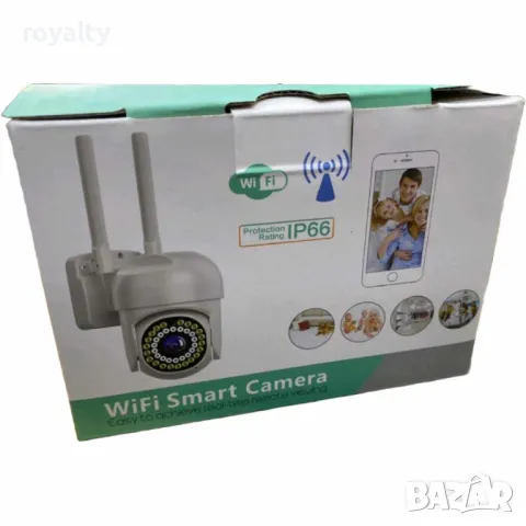 Icseee - Smart Wi-Fi камера с нощно виждане, 360° контрол, IP66, снимка 11 - IP камери - 49052792