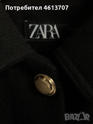 Zara черно елегантно яке , снимка 3 - Якета - 52134035