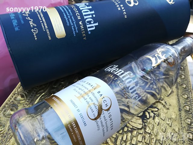 GLENFIDDICH 18 КУТИЯ И ШИШЕ ЗА КОЛЕКЦИЯ 2002231713L, снимка 3 - Антикварни и старинни предмети - 39742796