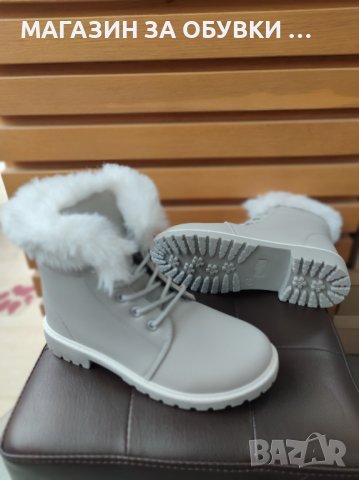 ДАМСКИ ПУХЕНИ БОТИ - код:Б3106, снимка 3 - Дамски боти - 43926072