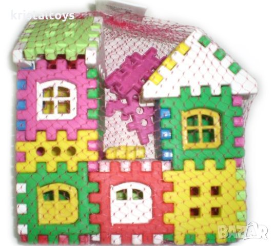 Конструктор къща с прозорци голям, снимка 1