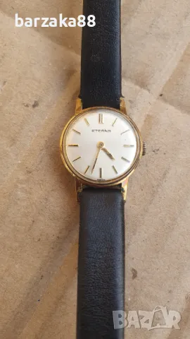 Дамски позлатен часовник Eterna, снимка 1