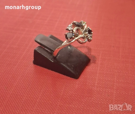 Сребърен пръстен, снимка 5 - Пръстени - 52743381