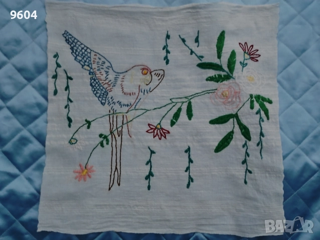 Кърпа от кенарена материя ретро