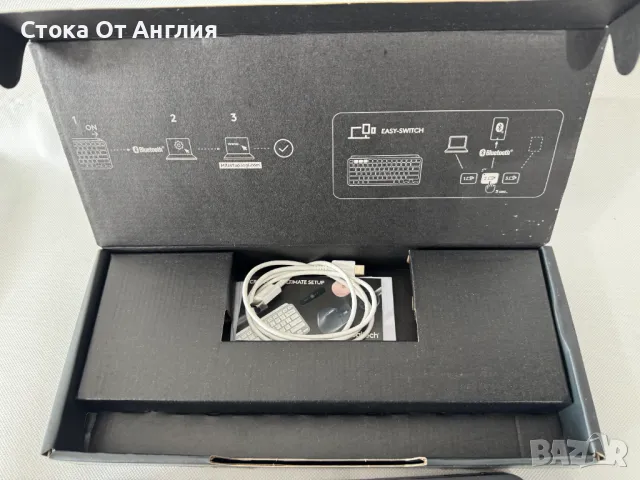 Kлавиатура Logitech MX Keys Mini - 920-010495, снимка 5 - Клавиатури и мишки - 49991133