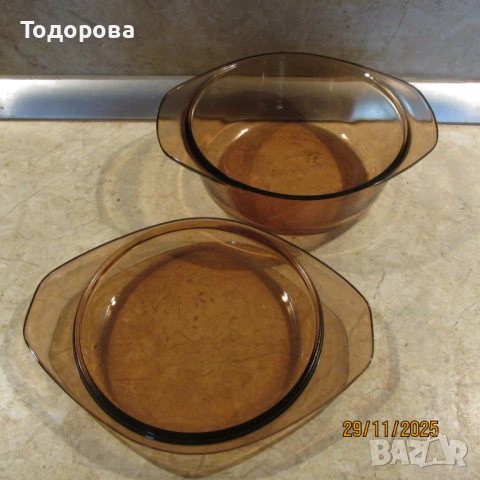 гювечета от йенско стъкло, снимка 3 - Съдове за готвене - 51733029
