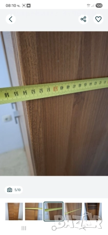 Двукрилен гардероб , снимка 4 - Гардероби - 51627437