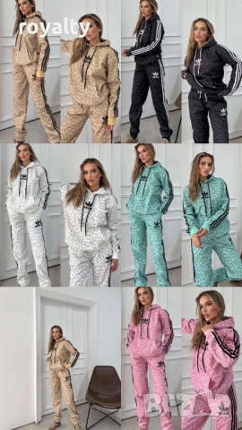 Adidas Розов Дамски Комплект , снимка 2 - Спортни екипи - 52135202