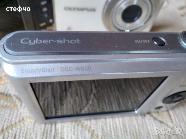 Предлагам три(3)фотоапарата Soni,Olimpus. , снимка 2 - Фотоапарати - 52105665