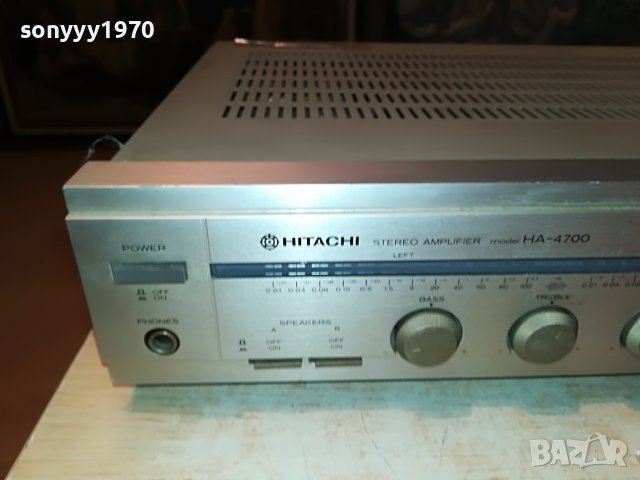 ПОРЪЧАН-HITACHI-STEREO AMPLI-JAPAN 1606221911, снимка 2 - Ресийвъри, усилватели, смесителни пултове - 37108794
