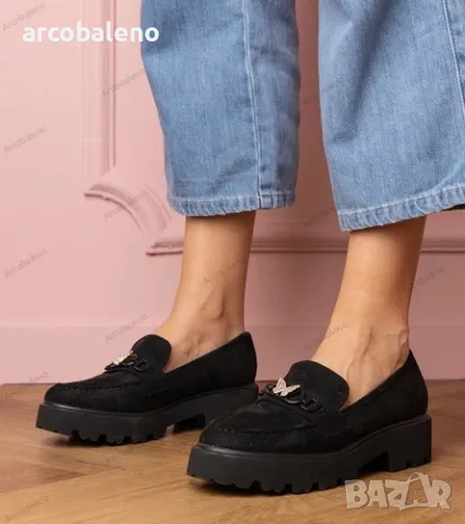 Дамски мокасини с циркон пеперуда Mokka, снимка 2 - Дамски ежедневни обувки - 49690598