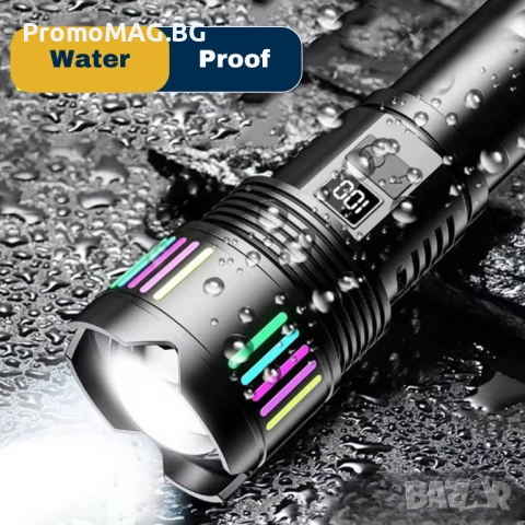 Голям мощен LED фенер COBA CB-802, снимка 4 - Къмпинг осветление - 53349920