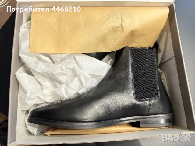 Мъжки Челси ботуши River Island – естествена кожа, размер 44 (UK 10), снимка 1