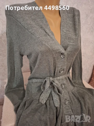 Дамска Жилетка с колан, снимка 3 - Жилетки - 51157971