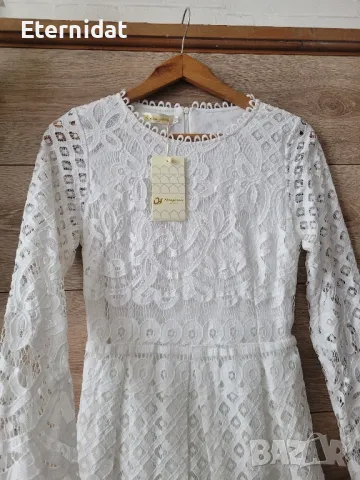 Нова бяла рокля , снимка 4 - Рокли - 49238423