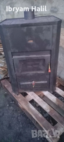 Камина за дърво с водна риза 