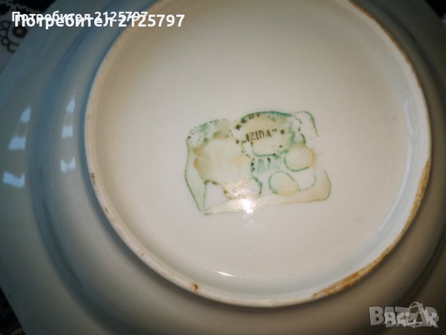 НРБ Порцеланови чинии Изида Izida, снимка 9 - Чинии - 43367659