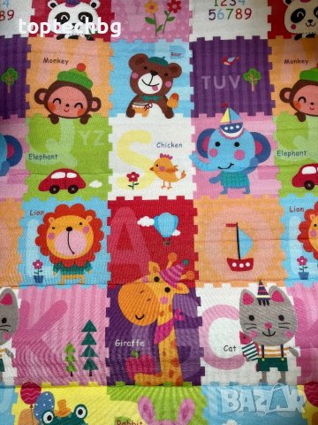 2 броя Детски килим за игра 120х180см – двулицев с 1см дебелина, снимка 3 - Други - 43697482