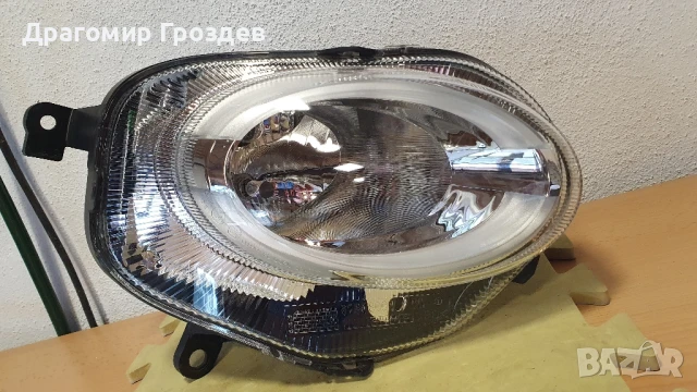 Оригинален десен фар за дълги светлини с DRL  за FIAT 500 / Фиат 500 