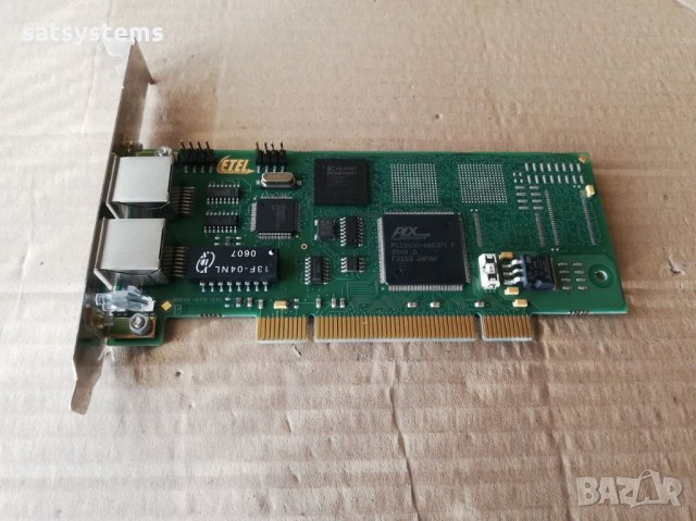 PCI Dual Port ETEL DSTEB311-111B-000B SA Industrial Capture Card, снимка 5 - Други - 32725172