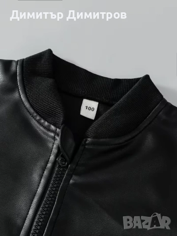 Якета от високо качество PU кожа  7,8,10,11,12,13 години-13 евро, снимка 3 - Детски якета и елеци - 53363648