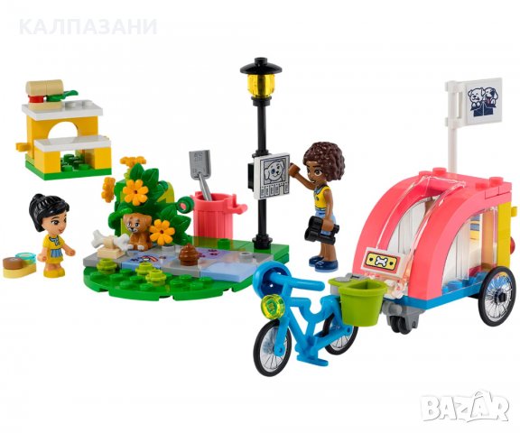 LEGO® Friends 41738 - Велосипед за спасяване на кучета, снимка 3 - Конструктори - 40202824