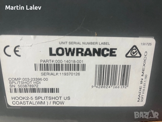 Продавам сонар Lowrance hook5 83/200, снимка 10 - Такъми - 52666532