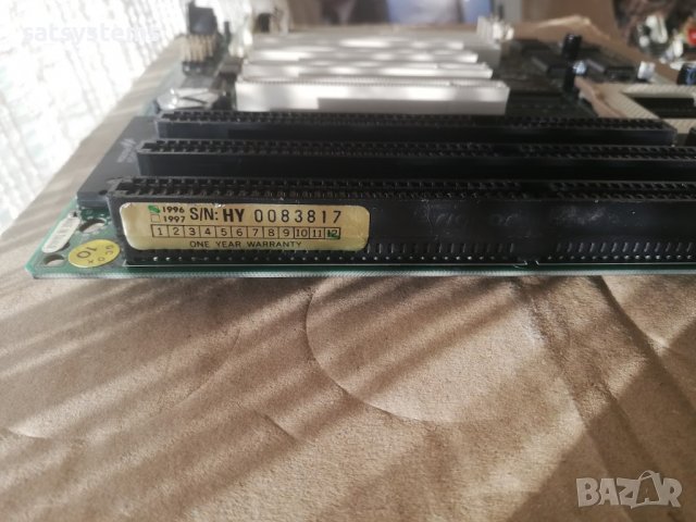 Дънна платка Intel PCIset SB82437VX SB82371SB V1.1 Socket 7, снимка 4 - Дънни платки - 36962886
