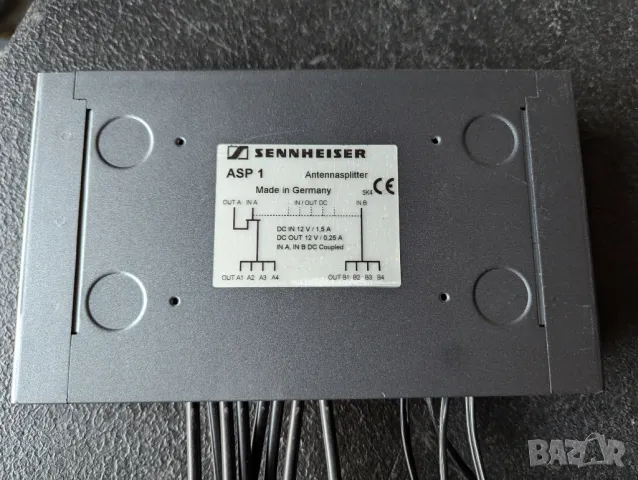 Sennheiser ASP-1 antenna Splitter, снимка 10 - Микрофони - 48128952