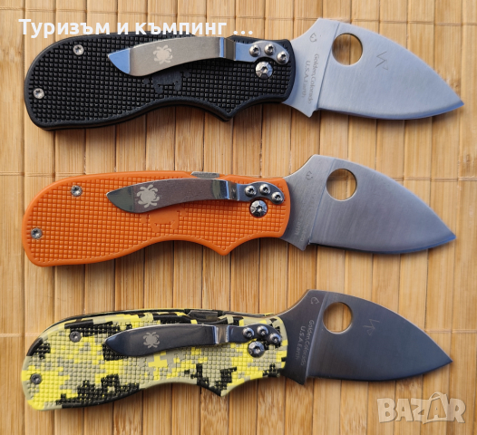 Сгъваем нож Spyderco N690Co /Spyderko Squeak SlipIt/, снимка 2 - Ножове - 40835430