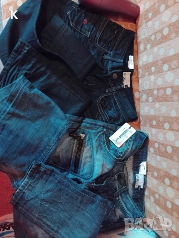 нови дънки 28номер energy 50лв двата чифта , снимка 2 - Дънки - 52719493